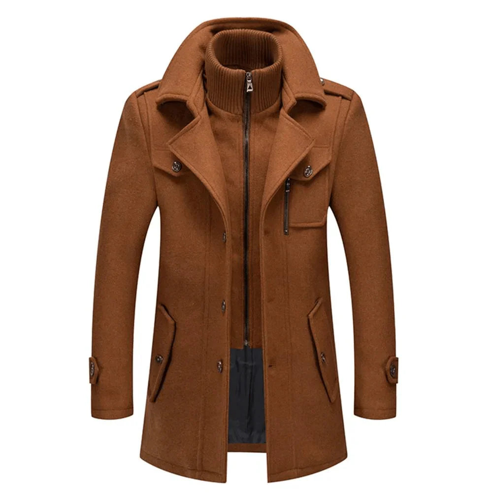 Alonso - Elegante Trenchcoat Clásico para Hombres