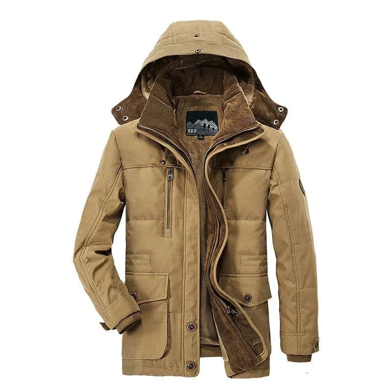 Alonso | Chaqueta Invierno Fleece Forrada de Estilo Atemporal
