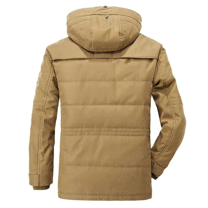 Alonso | Chaqueta Invierno Fleece Forrada de Estilo Atemporal
