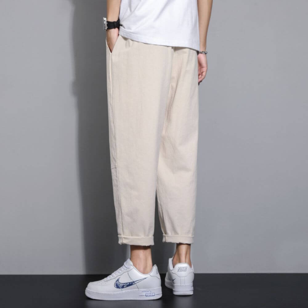 Felipe - Pantalón ligero de estilo japonés