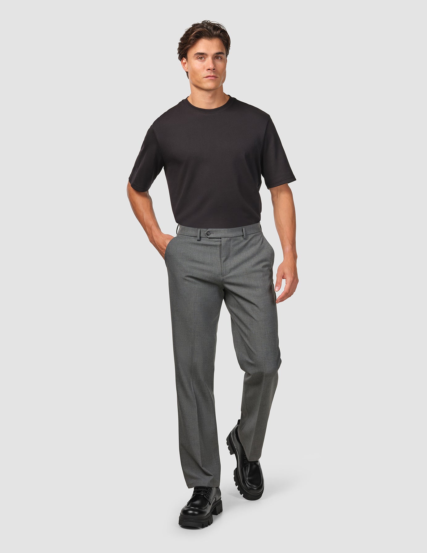 Héctor - Pantalón elegante de corte relajado con 360° de movimiento
