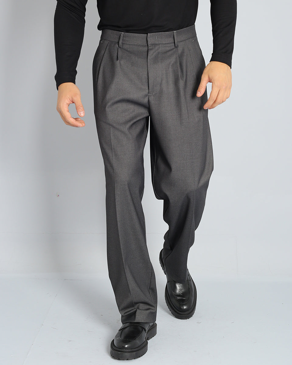 Héctor - Pantalón ancho con diseño smart casual