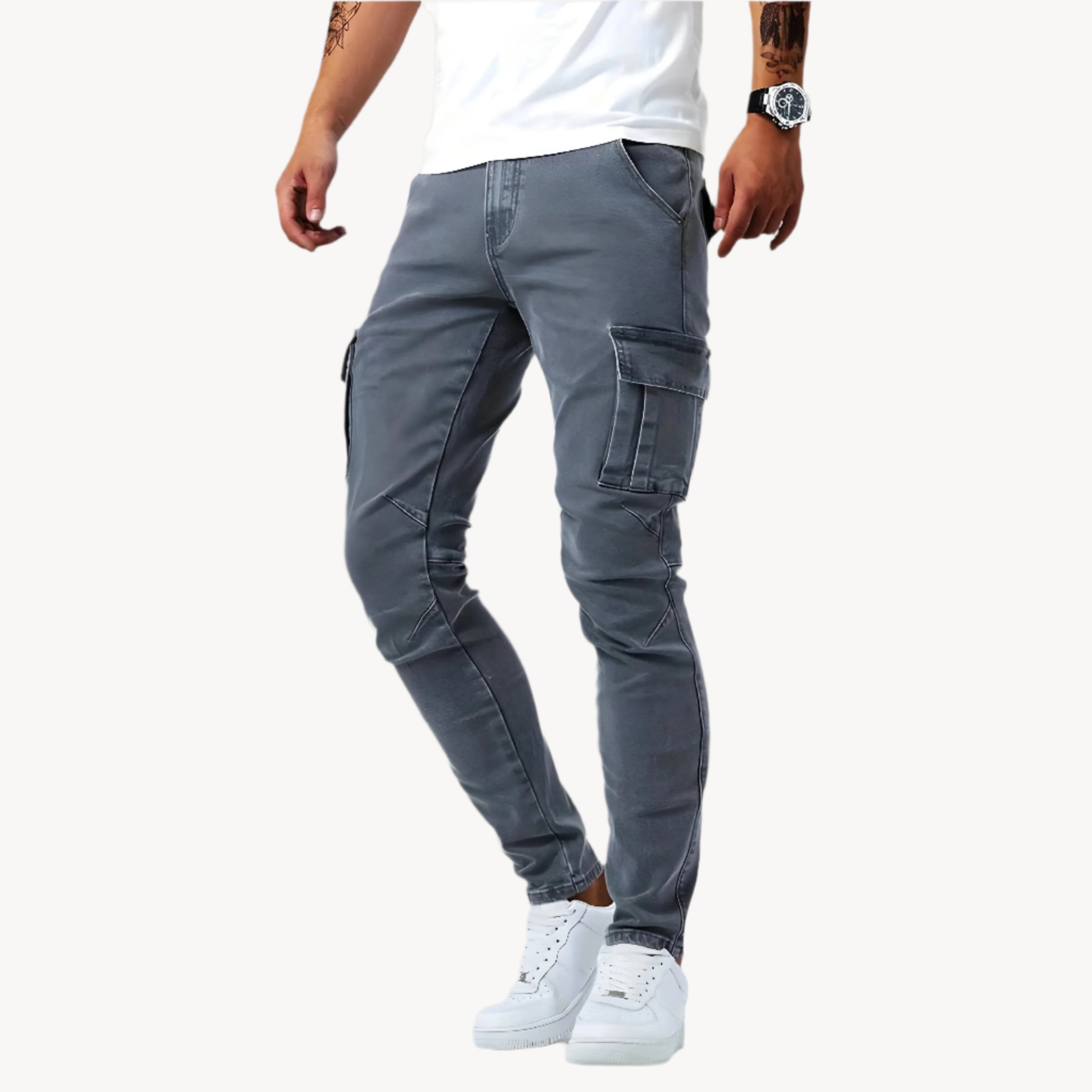 Pablo | Pantalones cargo elásticos y versátiles para hombre