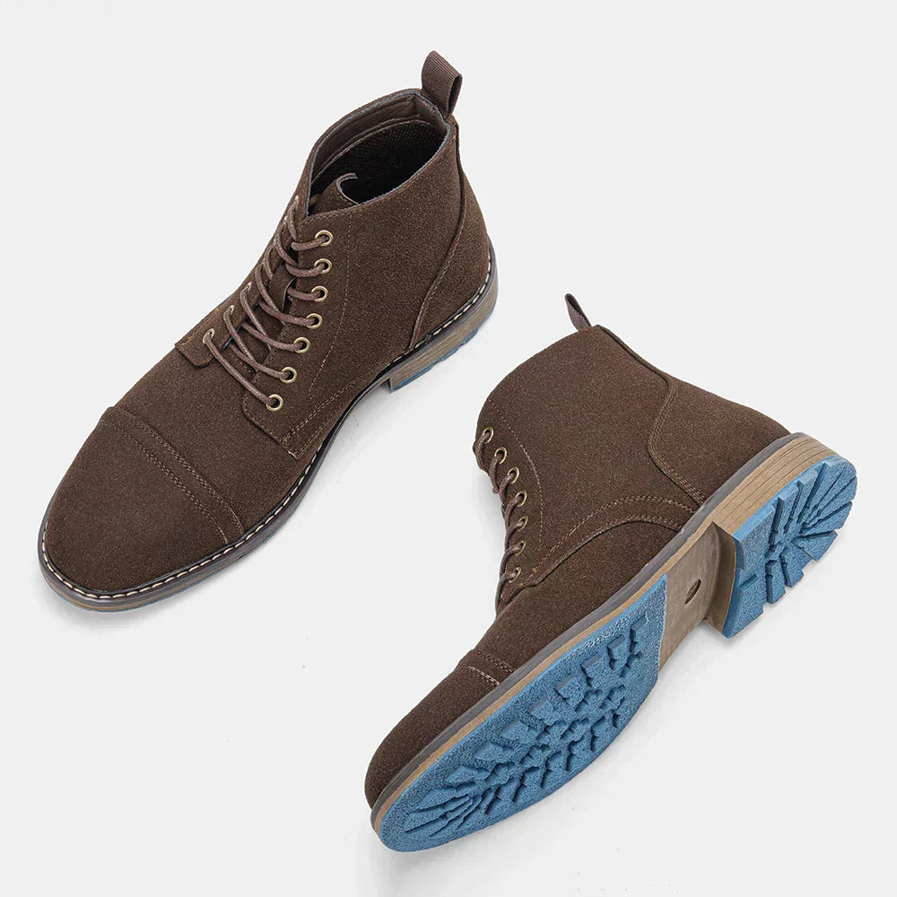 Keon | Botas Derby vintage con puntera