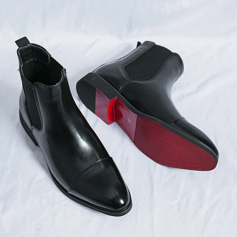 Dante | Botas Chelsea de cuero genuino