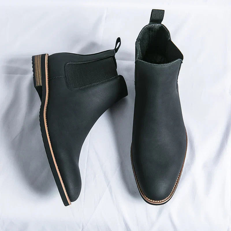 Claudio | Botas Chelsea de cuero