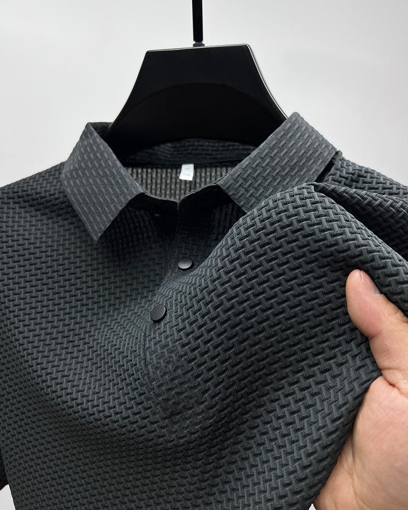 Julián | Polo texturizado elegante y transpirable para hombre