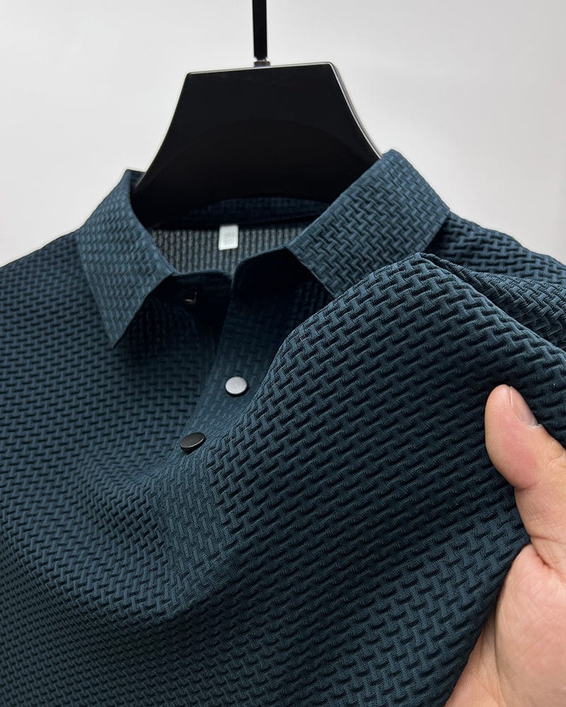 Julián | Polo texturizado elegante y transpirable para hombre