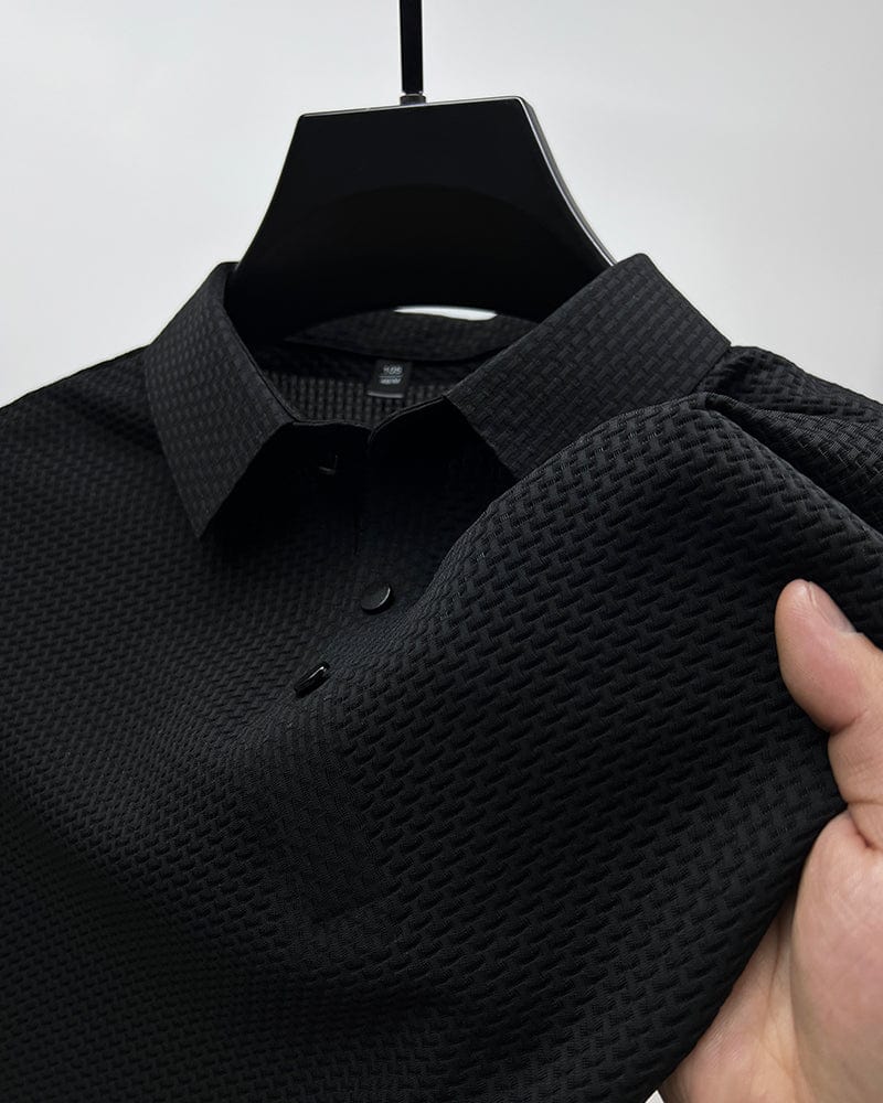 Julián | Polo texturizado elegante y transpirable para hombre